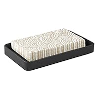 Algopix Similar Product 2 - mDesign Modern Decorative Metal Guest