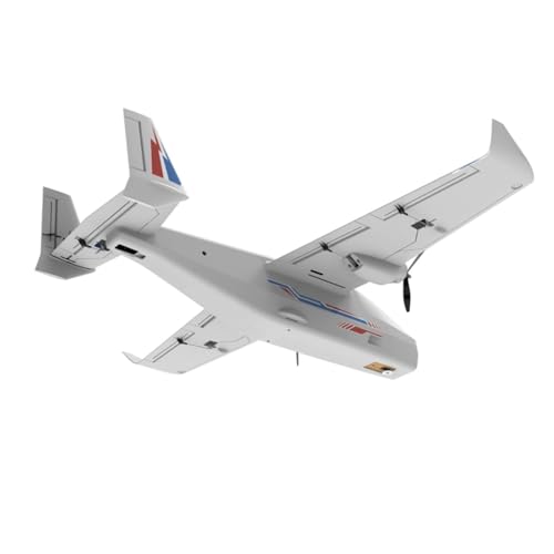 Modelo de avión Orca FPV de metal: el regalo ideal de construcción blanca 6