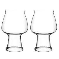 Luigi Bormioli P989 Birrateque Cider Glass 2-Pieces, 500 ml Capacity, Clear, (Pack of 1)