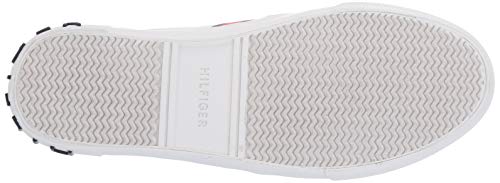 Tommy Hilfiger Womens Fin Sneaker, White Multi Ll, 8.5 Us #TOP3