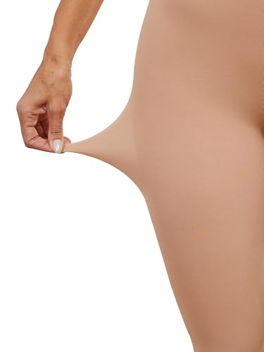 Image of Women's Tights 80D Ultra Soft Semi Opaque High Waist Pantyhose | Super soft microfiber women's tights are skin-friendly, breathable, stretchy, durable, well-fitted and stay in place