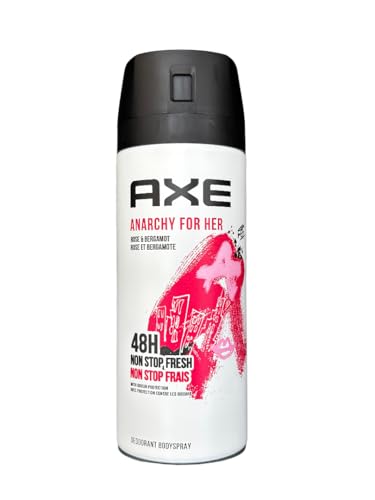 3x je 150ml Axe Deospray Anarchy For Her/ für die Frau/ limited Edition/ Deodorant/ Bodyspray