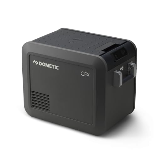 DOMETIC CFX5 25 - Tragbare Kompressor Kühlbox 25L - 12/24V 240V - Elektrische Kühlbox, Gefrierbox Auto - Mini-Kühlschrank für Lkw, Boot, Reisemobil