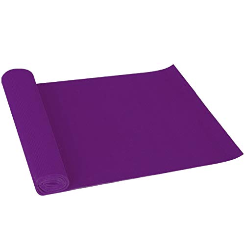 Tapis de yoga violet Toorx MAT-174 pour éviter de glisser pendant les postures