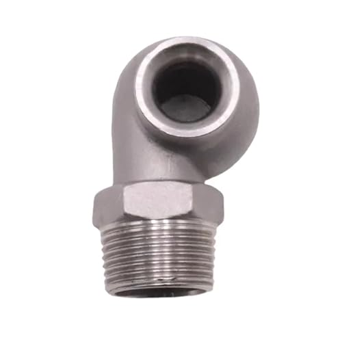 Buse vortex de précision 1-1/2 BSPT mâle en acier inoxydable 316L