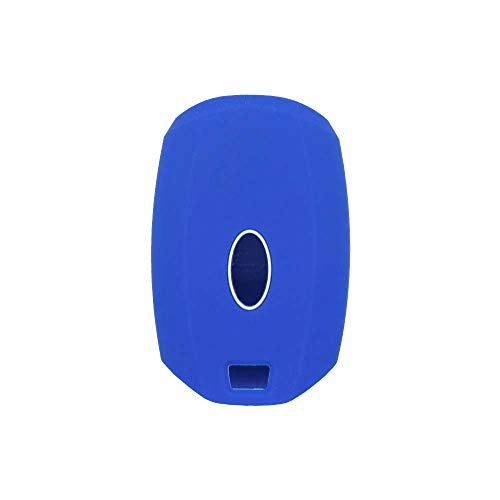 BROVACS Silicone Cover Protector Case Holder Skin Jacket Compatible with HYUNDAI 3 Button Remote Key Fob CV2157 Deep Blue - Image 2