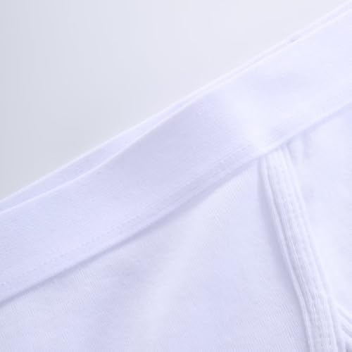 Huata Men's Underwear Briefs Soft Cotton Classic 4 Pack Panties3