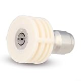 Ugello Lavaggio Auto 1/4" Acciaio Inox Alta Pressione(White)