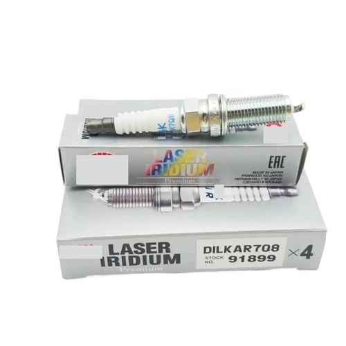 4Pcs Original DILKAR7Q8 91899 Brand New Laser Iridium Platinum Spark Plug Compatible For Subaru Forester 2018-2023 XV 2017-2.0L FB20