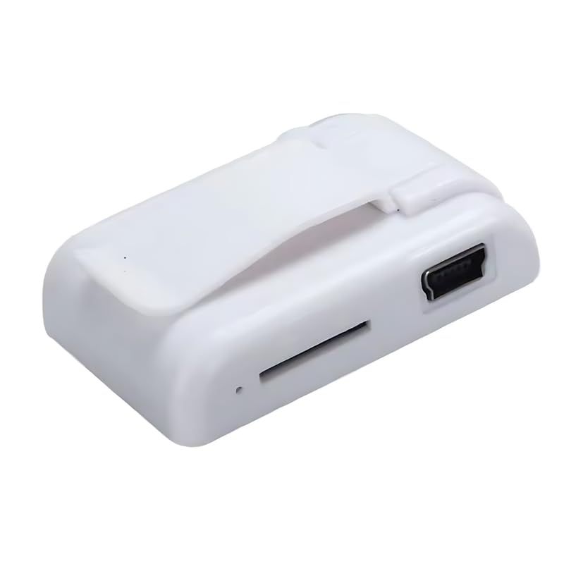 Image of Elevea ( Limited Stock with 15 Years Warranty ) MP3 Portable Music Player, Mini MP3 Back Clip Player with Memory Card Slot, MP3 Player for Sport Running, Kids Students - Silver