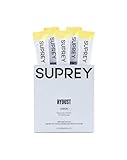 HYDUST by SUPREY- Electrolitos en Polvo para Hidratación | 0 Azúcar, Sin Ingredientes Artificiales | Sodio, Potasio y Magnesio | Caja de 20 Sobres (120g) (Limón)