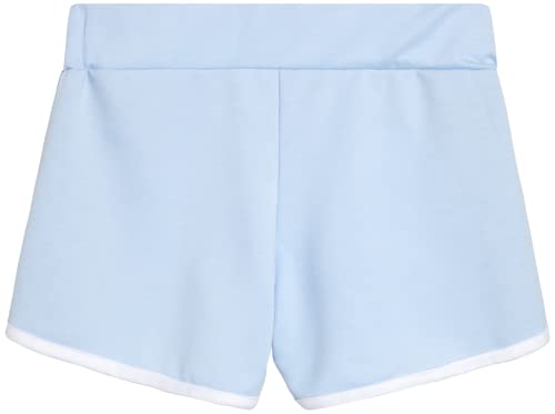 Sweet Hearts Girls' Active Shorts - 4 Pack French Terry Athletic Gym Dolphin Shorts (7-16), Size 10-12, Black/Grey/Blue/Sage #TOP5