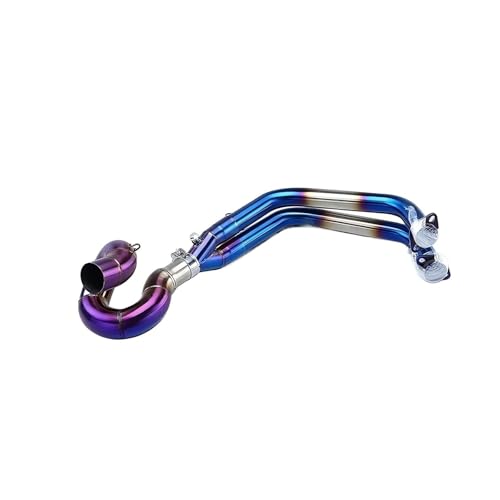 Tuyau d'échappement moto tube de raccordement avant intermédiaire slip-on