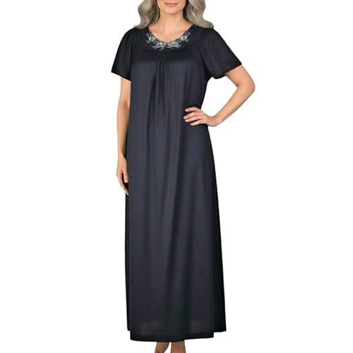 Image of Shadowline Women's Petals 53 Inch Short Flutter Sleeve Long Gown