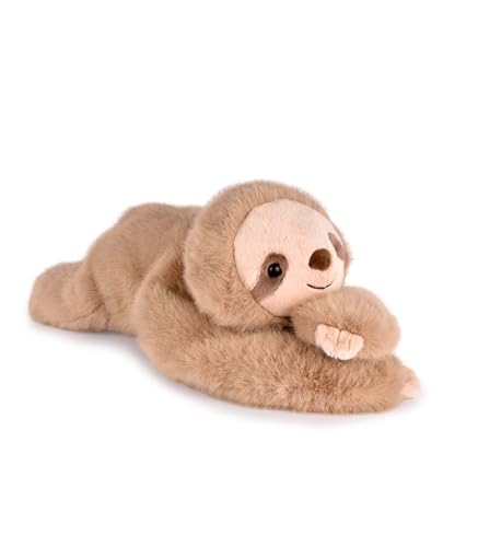 Histoire D’Ours - Doudou Peluche Paresseux 40 cm – Collection Podcoll - Ultra Doux – Compagnon Nomade Réconfortant – Position Épaule grâce à Pattes...