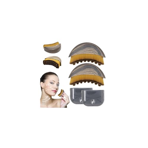 #VerdientProvisionen<br>2 Stück Lymphatische Gesichtsbürste Lymphatic Contour Face Brush Lymphatische Gesichtsbürste Lymphdrainage Gesicht für Gesichtsbürste Lymphdrainage Lymphdrainage Bürste Gesicht