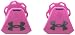 Under Armour UA Football Visor Clips One Size Fits All Tropic Pink