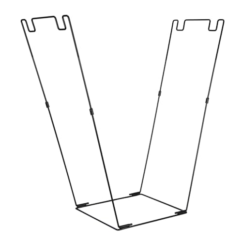 Support de sac de feuilles métalliques d'extérieur durable et stable