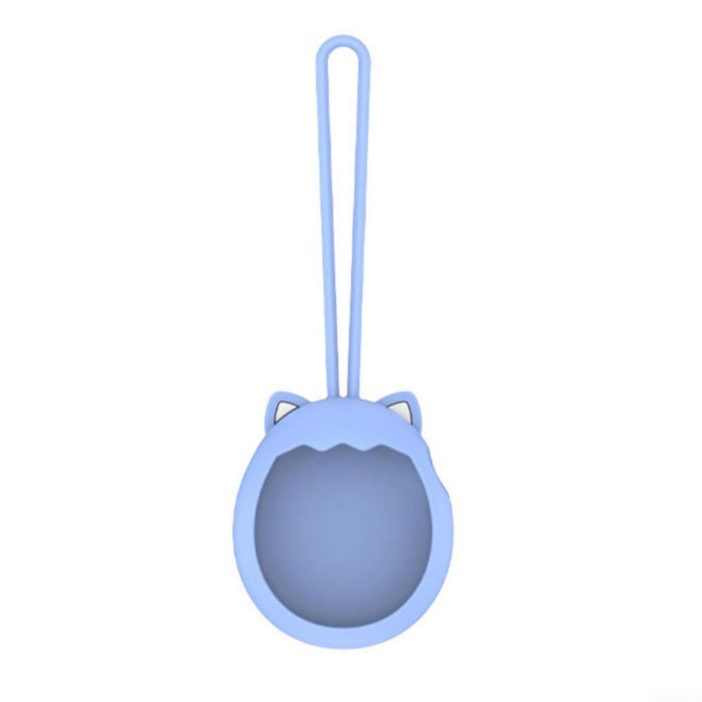 Funda De Silicona Para Tamagotchi Paradise – Protección Anticaídas Con Cordón, Colores Rosa, Azul O Morado, Ajuste Perfecto De 8x8x4 Cm