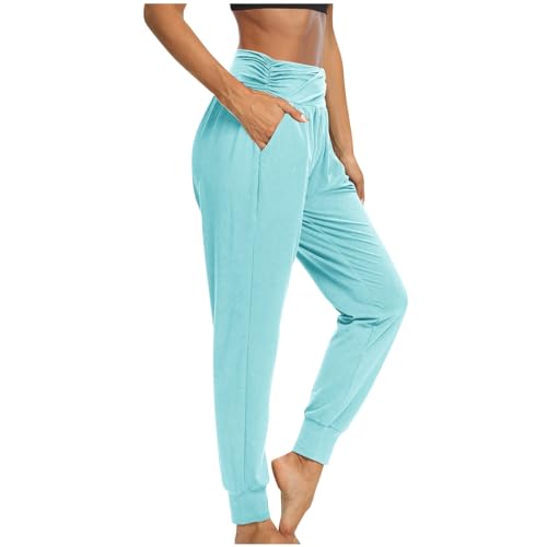 High Rise Work Pants for Women Stretchy Office Pants Straight Tailored Pants Flowy Petite Pants Business Casual Pants2