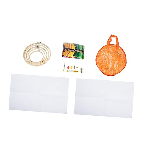Kit de broderie point de croix matériel débutants fournitures loisirs créatifs