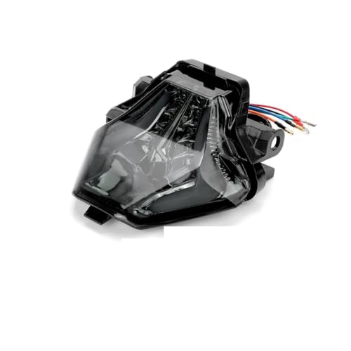 Piloto trasero LED 12V con intermitentes para moto Yamaha MT-07 MT-03 y R3