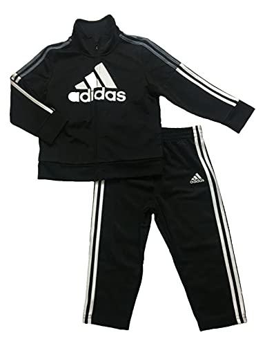 adidas Infant Boys’ Track Suit Black/Grey 18 Months