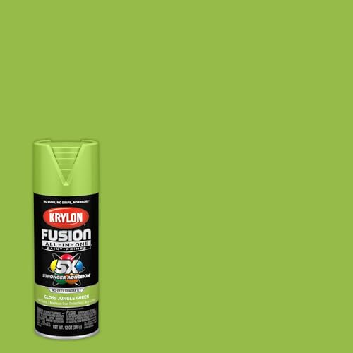 Krylon K02712007 Fusion All-in-One Spray Paint, Jungle Green