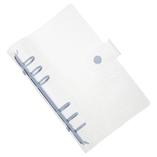 Cubierta de cuaderno refillable con boton Lurrose para organizar documentos sin perder hojas 4