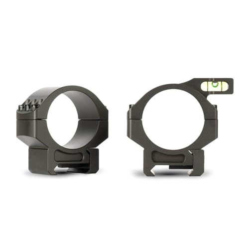 Image of Monstrum Challenger 30mm Picatinny Scope Rings with Integrated Level Bubble