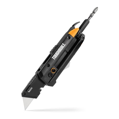 Toughbuilt 5-in-1 Electrician's Folding Utility Knife
