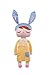 Duperior MeToo Angela Doll Schlafpuppe, Sleeping Bunny, Cartoon Puppe, Schmusepuppe, Plush Dolls Toys, 35cm Stehhöhe
