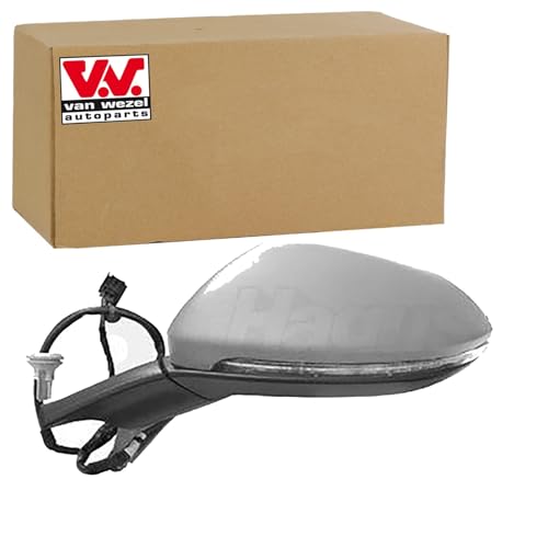 Rétroviseur extérieur compatible VW Golf VII Alltrack VAN WEZEL 5766827 chauffant