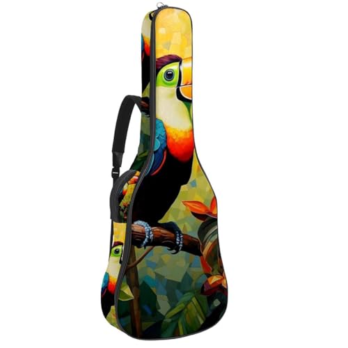Housse pour guitare acoustique étanche multicolore 101,6/104,7 cm