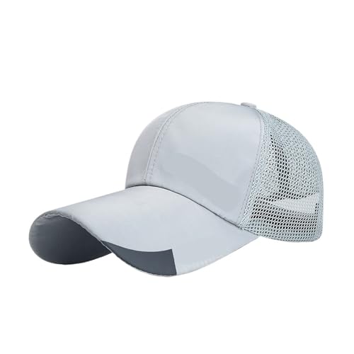 Casquette de baseball anti-UV à bord étendu avec mesh de ventilation