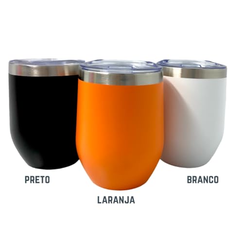 Copo Cuia Térmica 360ml Em Inox Com Tampa Acrílica Oferta (SORTIDOCORES ALIATÒRIAS)