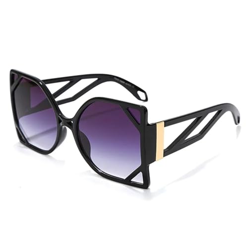 Lunettes de soleil pour femmes au design oversize luxueux et chic intemporel