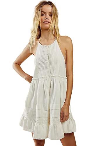 Free People Desert Days Mini White MD (Women's 8-10)