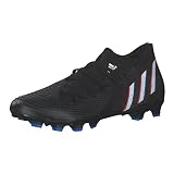 adidas Unisex Predator Edge 3 Mg Running Shoe, Mauve Pulse Mint Grey, 43 1/3 EU