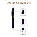 Amazon Basics Gel Pens Fine Point Smooth Writing Pens, Retractable, Assorted, 0.7mm, 12 Pack