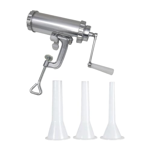 BNF®Manual Sausage Stuffer with 3 Filling Nozzles Meat Grinder for Meat Hot Dogs Long Tubes Set|Home & Garden | Kitchen, Dining & Bar | Small Kitchen Appliances | Meat Grinders BNF®Manual Sausage Stuffer with 3 Filling Nozzles Meat Grinder for Meat Hot Dogs Long Tubes Set|Home & Garden | Kitchen, Dining & Bar | Small Kitchen Appliances | Meat Grinders