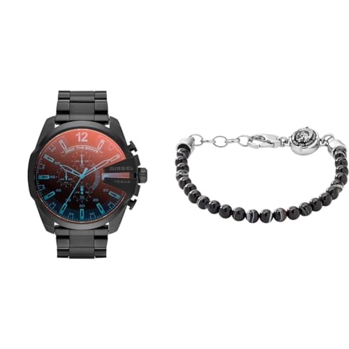 Montre chronographe Diesel Chief spectre et acier noir haut de gamme