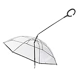 Pet Dog Umbrella Transparent...