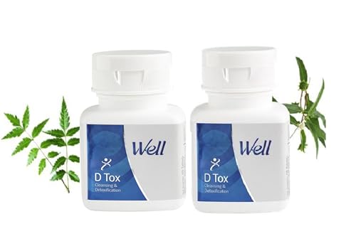 Modi-care Well D Tox Cleansing and Detoxification Supplement 60 units, Pack of 2