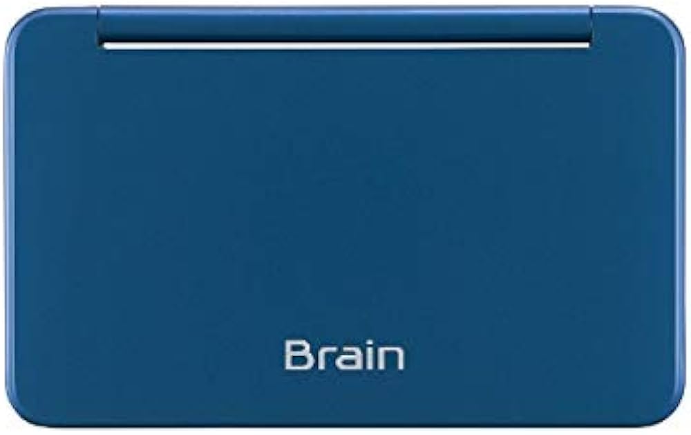 激安単価で - Brain PW-SB7-K ネイビー系 カラー電子辞書 - 買付注文