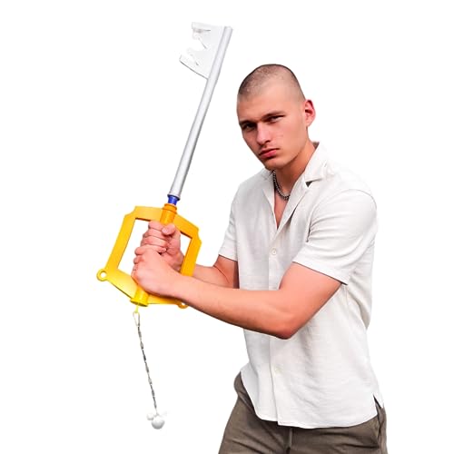 Keyblade Prop Replica, Handmade, Plastic Light and Durable. Safe, Does not Shoot, Cosplay costume and Collectors item.