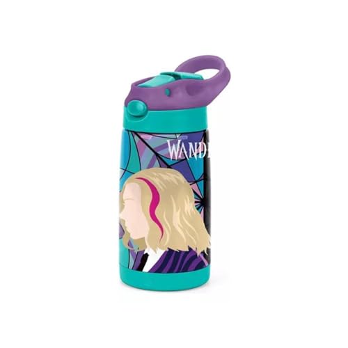 Garrafa de Aluminio 500ml Wandinha - Luxcel