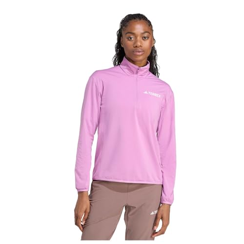 Chaqueta de montaña adidas Terrex Multi CLIMAWARM mujer forro polar técnico para trekking con frío
