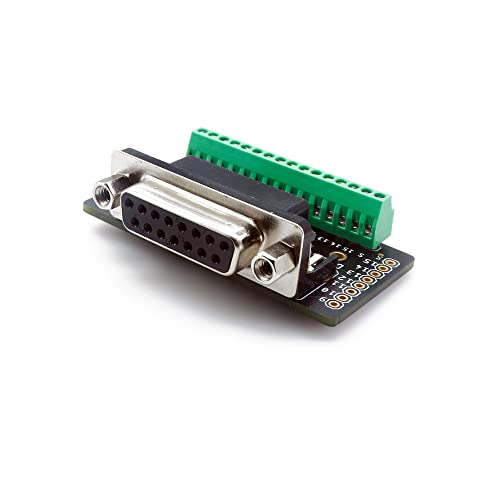 Bornier DB15 femelle Treedix à vis sans soudure pour prototypage rapide