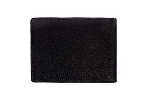 Image of BROWN BEAR Leather Men wallet(Natural Black)